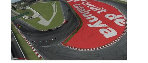 Virages du Circuit de Barcelona-Catalunya à Montmeló, Espagne