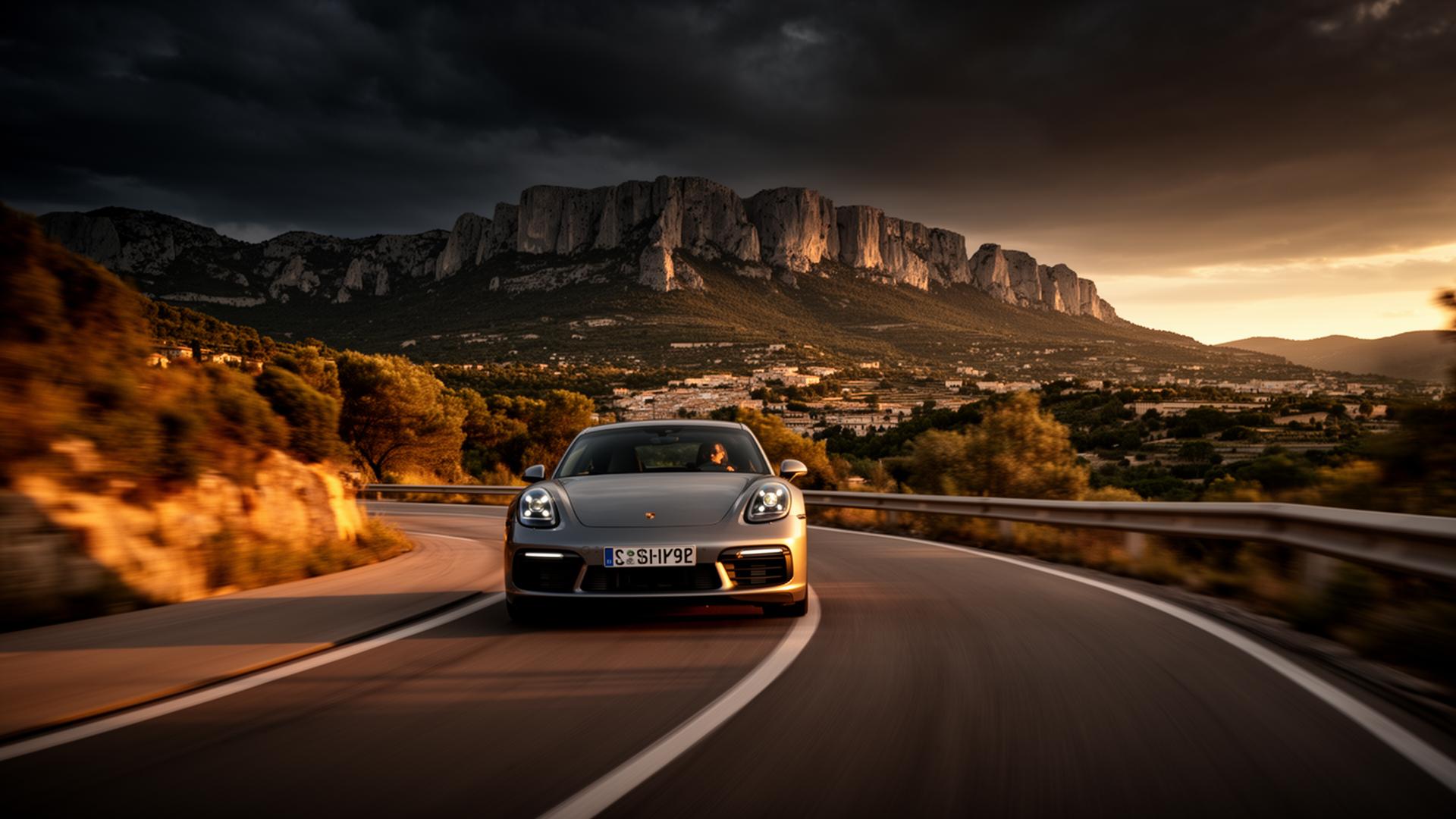 Sortie Porsche autour du Pic Saint-Loup